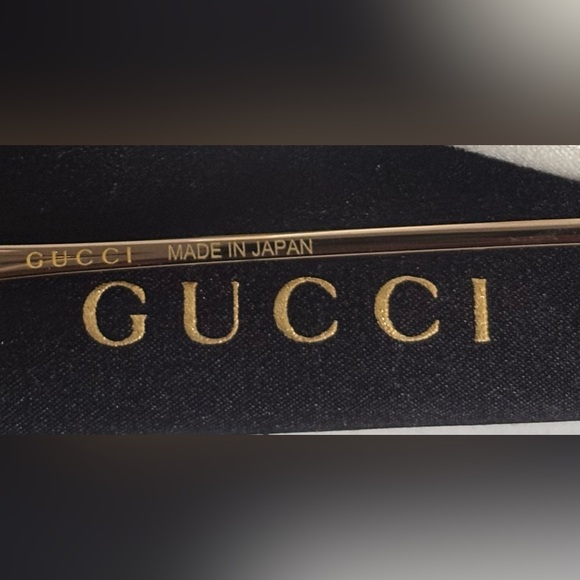 Gucci 💅✨ Brown Gradient Gold GG Lens 59 15 130 Women's Sunglasses GG0651S 005 - Picture 15 of 16